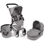 BAYER CHIC 2000 Wózek dla lalek Fides 3 w 1, grey
