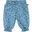 STACCATO  Pantalon mid blue denim à motifs 