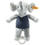 Steiff Eliot elefant-spilledåse, lysegrå/blå