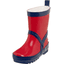 Playshoes  Botas de goma rojo/ marine 