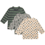 Hust & Claire Langarmshirt 3er Pack Albert Duck green