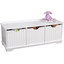 KidKraft® Nantucket opbergbank - wit
