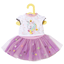 Zapf Creation Dolly Moda Koszulka ze spódniczką, 43cm