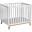 Schardt Parque infantil bebé Holly blanco/nature 75 x 97cm estrellitas gris