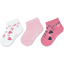 Sterntaler Korte sokken 3-pack hartjes roze