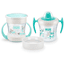 NUK Trinklernbecher Mini Cups 3-in-1 ab 6 Monaten mint/türkis