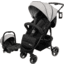 babyGO Kombikinderwagen Basket 2in1 Grey Melange