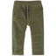 Mayoral Pantalones de pana forrados de color verde musgo