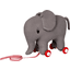 SPIEGELBURG COPPENRATH Elefant auf Holzrollen BabyGlück (gestrickt)