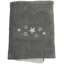 Coperta di peluche Be Be 's Collection Star Grey 75 x 100 cm