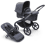 bugaboo Carro de bebé Fox 5 con capazo y asiento Graphite/Stormy Blue