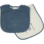 Be Be 's Collection Musselin Klettlätzchen 2er Pack dunkelblau