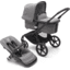 bugaboo Barnvagn Fox 5 med liggdel och sittdel  Black /Grey Melange