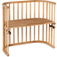 babybay Sideseng/Sengekant Original natur, oljet med ekstra ventilasjon 