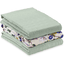 hauck Rivekluter Cuddle N Clean Sett med 3 stk. Sage/Beige Floral 