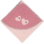 Sterntaler Hupullinen kylpypyyhe Mabel pehmeä vaaleanpunainen 100 x 100 cm