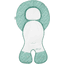 odenwälder Autostoelhoes Babycool white leaves deep forest 