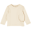 s. Olive r T-shirt lange mouw beige