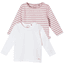 s. Olive r Langermet skjorte flerpakke rosa/ hvit