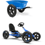 BERG Go-Kart Buddy z pedałami Blue Set (w zestawie przyczepa oraz hak)