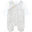 STACCATO Strampler+Shirt soft white melange gemustert