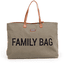CHILDHOME Borsa fasciatoio Family Bag, canvas khaki