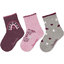 Sterntaler Lot de 3 chaussettes pour bébé Arc-en-ciel rose 