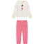 Minoti Set camicia a maniche lunghe + leggings rosa