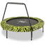 EXIT Tiggy junior-trampolin med styret ø140 cm, svart / grönt