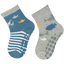 Sterntaler ABS ponožky dvojité balení žralok/ryba střední modrá 