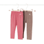 Mayoral Pack de 2 leggings marrón/rosa