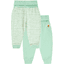 JACKY Běžecké kalhoty 2-pack zelené 