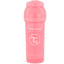 Twist shake Nápojová láhev antikolikum 260 ml pastelově růžové