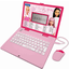 LEXIBOOK Barbie Zweisprachiger pädagogischer Laptop - 124 Aktivitäten (English/Deutsch)