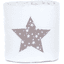 babybay® Tour de lit bébé piqué pour Maxi, Boxspring, Comfort blanc étoile taupe étoiles blanc 168x24 cm