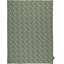 Alvi® Plaid enfant monde marin vert/beige 75x100 cm