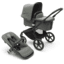 bugaboo Kinderwagen Fox 5 met reiswieg en zitje Black / Forest Green 