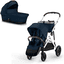 cybex GOLD Gazelle S kinderwagen Silver Ocean Blauw