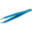 canal® Haarpinzette schräg, blau rostfrei 9 cm