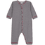Petit Bateau Pyjama dors-bien bébé sans pied rayures bleu smoking/blanc marshmallow