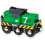 BRIO® WORLD houten Batterij aangedreven spoorweg - goederenlocomotief 33214