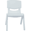bieco Krzesełko dziecięce białe plastikowe