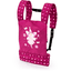 bayer Design bärsele till docka rosa, med prickar och älva