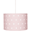 Lámpara colgante LIVONE Happy Style para niños DOTS rosa/blanco
