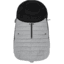 Altabebe přechodový nánožník na kočárek s opěrkou hlavy světle šedý