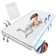 Kids Collective Matelas enfant AERO PLUS bandes ventilation blanc 80x160x10 cm, drap housse