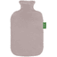 fashy Varmtvandsflaske 2L med fleecebetræk i taupe
