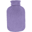 fashy ® Butelka na gorącą wodę 2L z dzianinowym pokrowcem z golfem w kolorze królewskiego błękitu