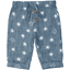 Staccato  Tkané kalhoty modré džínové vzorované
