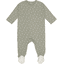LÄSSIG Baby pyjama met voetjes Spikkels groen